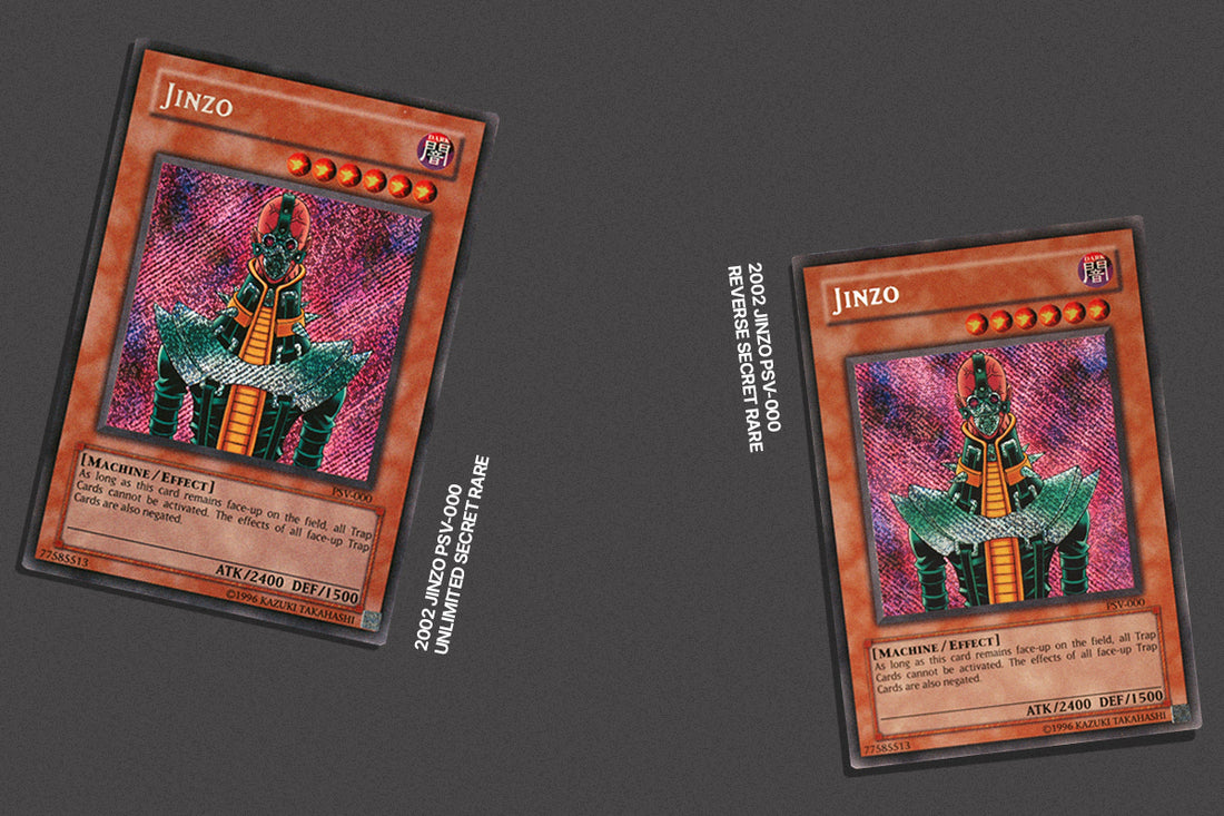 Yu-Gi-Oh! Reverse Foil Error Misprint Secret Rares