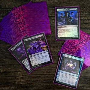 Sage's Secret Sleeves: Cosmic Rain Purple - 100 count
