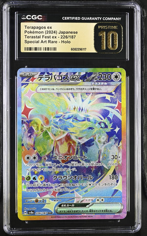 CGC Pristine 10 - 2024 Terapagos ex (#226/187)