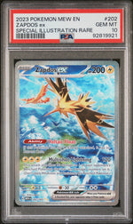 PSA 2023 Zapdos EX (#202) Mew EN - 151