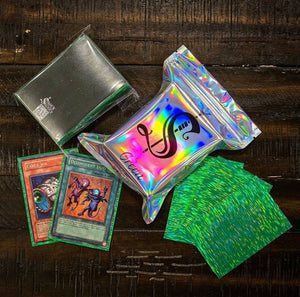 Sage's Secret Sleeves: Verdant Rain Green - 100 count