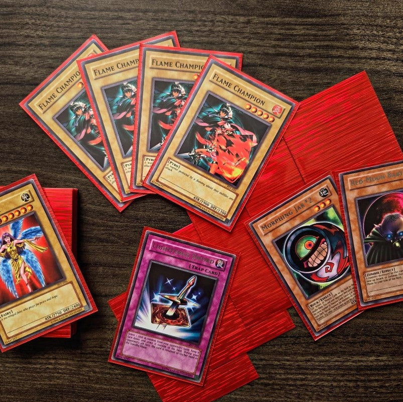 Sage's Secret Sleeves: Blood Rain Red - 100 count