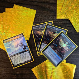 Sage's Secret Sleeves: Pharaohs Rain Gold - 100 count