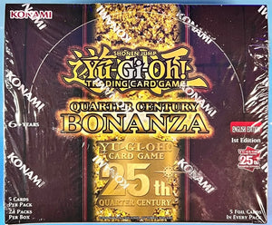 2024 Quarter Century Bonanza: 1st Edition - Booster Box (English)