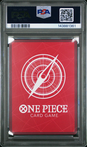 PSA 9 2025 ONE PIECE PROMO #001 SHANKS - PSA MAGAZINE EXCLUSIVE
