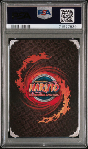 PSA 9 2010 NARUTO CCG TOURNAMENT PACK 1 #N868 ITACHI UCHIHA - 1ST EDITION (POP 2)