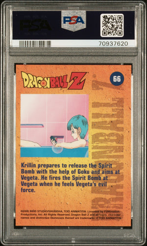 PSA 9 2000 ARTBOX DRAGON BALL Z: CHROMIUM ARCHIVE EDITION #66 KRILLIN PREPARES TO RELEASE - HOLOCHROME (POP 7)
