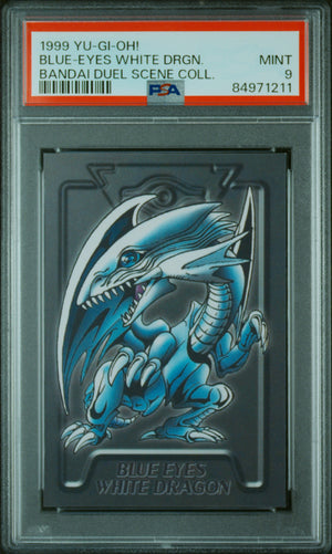 PSA 9 1999 Bandai Duel Scene Collection Blue-Eyes White Dragon